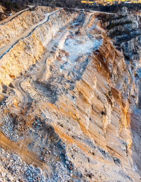 Photo of a mining pit