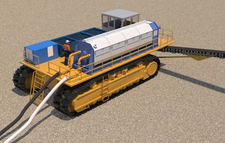 Photo of mining equipment